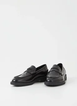 Juhlakengät<Vagabond Alex M Loafer Musta Kiillotettu Nahka