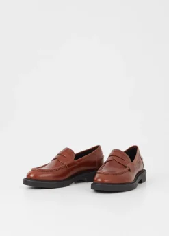 Kengät<Vagabond Alex W Loafer Ruskea Nahka