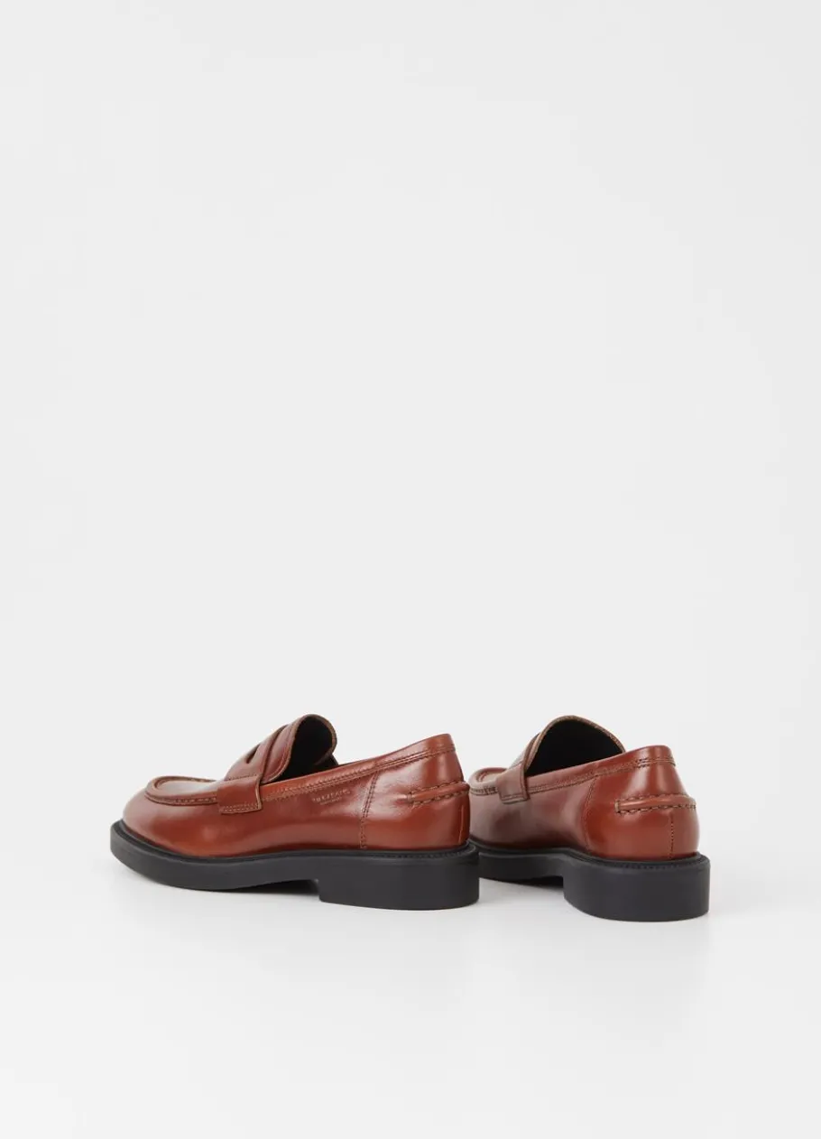 Kengät<Vagabond Alex W Loafer Ruskea Nahka