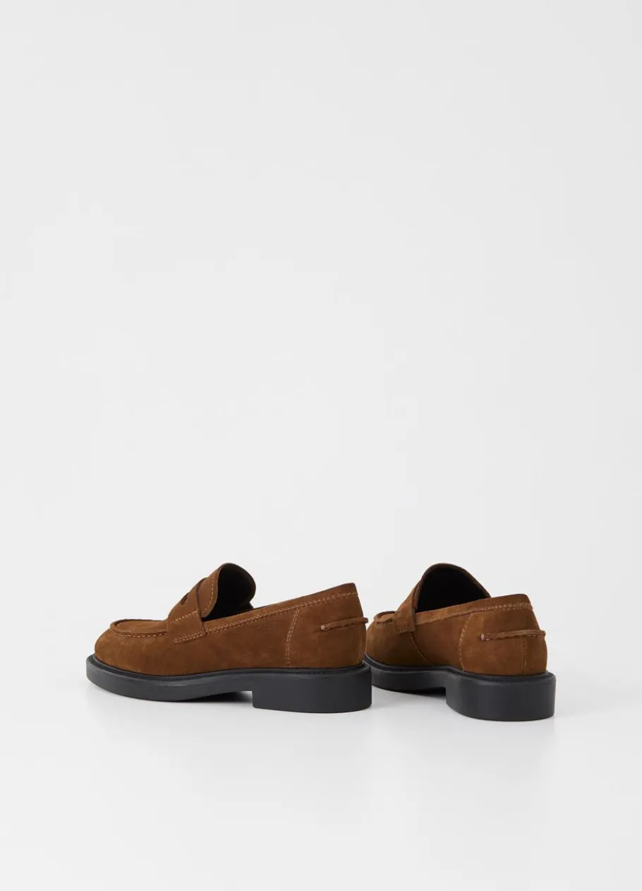 Kengät<Vagabond Alex W Loafer Ruskea Mokka