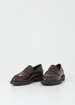 Kengät<Vagabond Alex W Loafer Ruskea Kiillotettu Nahka