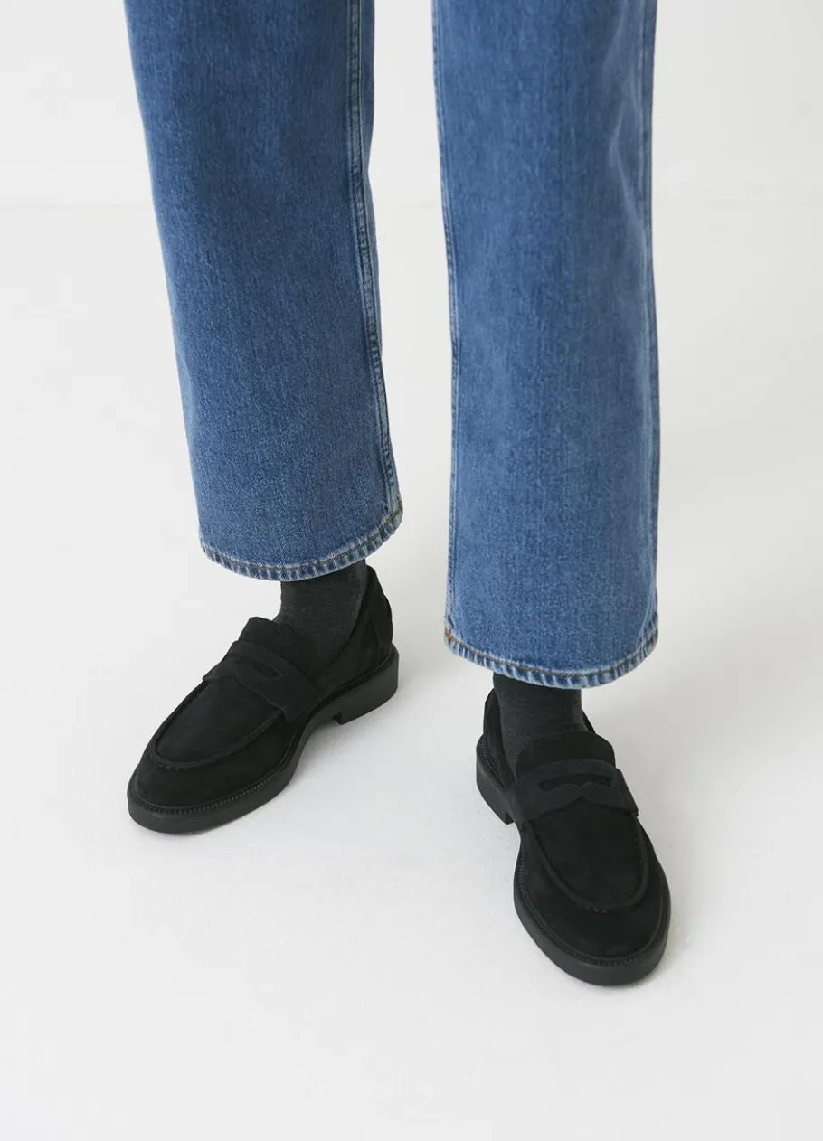 Kengät<Vagabond Alex W Loafer Musta Mokka