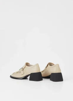 Kengät<Vagabond Ansie Loafer Beige Nahka