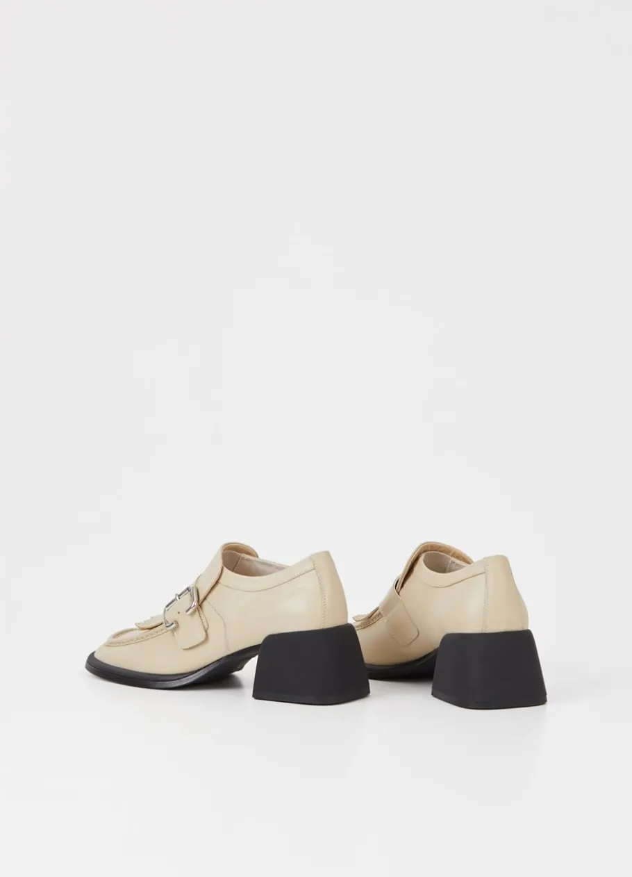 Kengät<Vagabond Ansie Loafer Beige Nahka