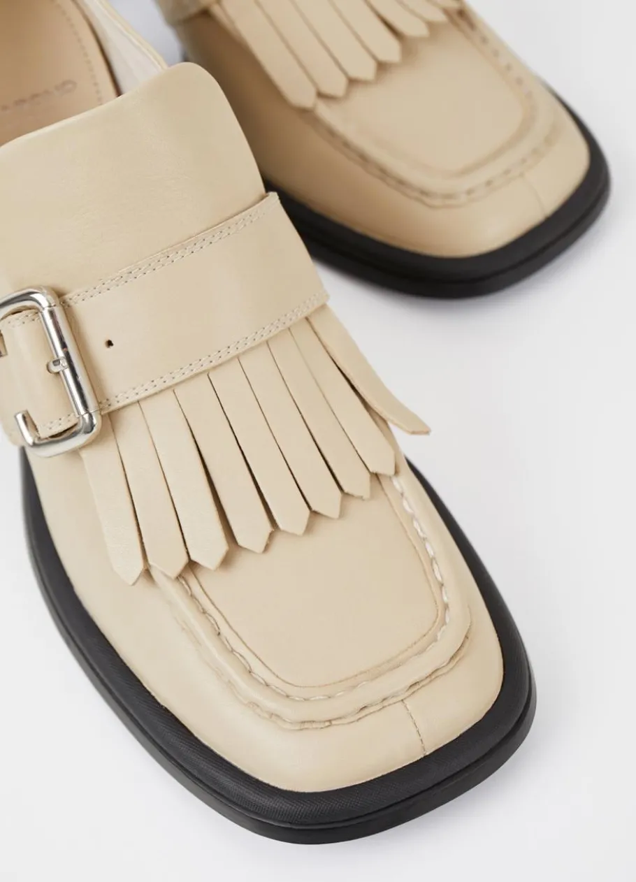 Kengät<Vagabond Ansie Loafer Beige Nahka