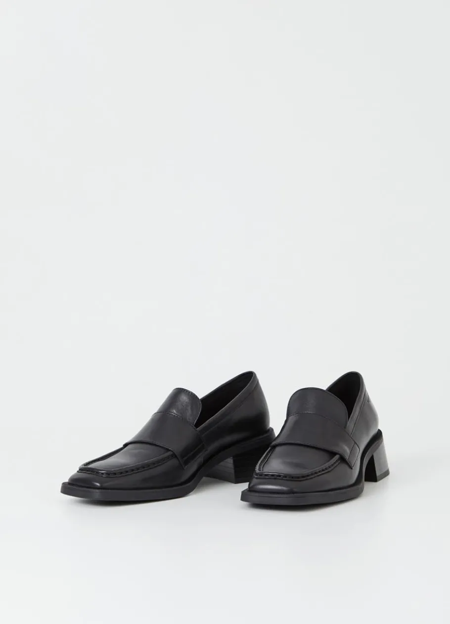 Kengät<Vagabond Blanca Loafer Musta Nahka