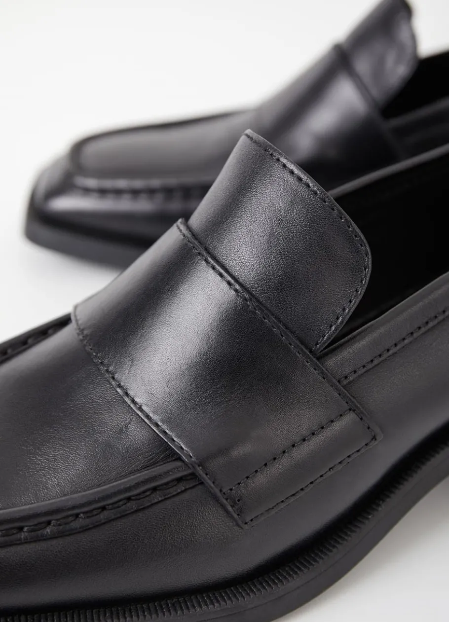 Kengät<Vagabond Blanca Loafer Musta Nahka