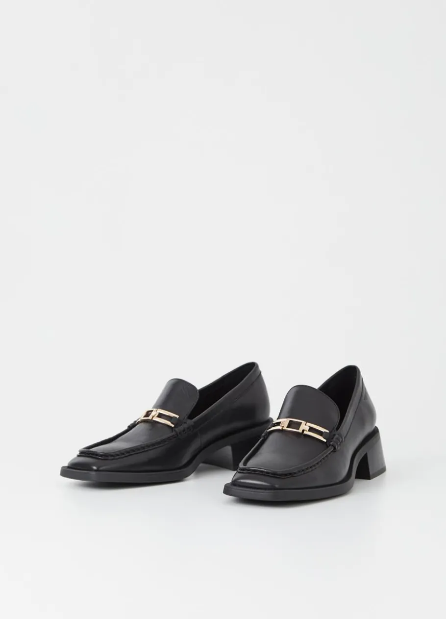 Kengät<Vagabond Blanca Loafer Musta Nahka