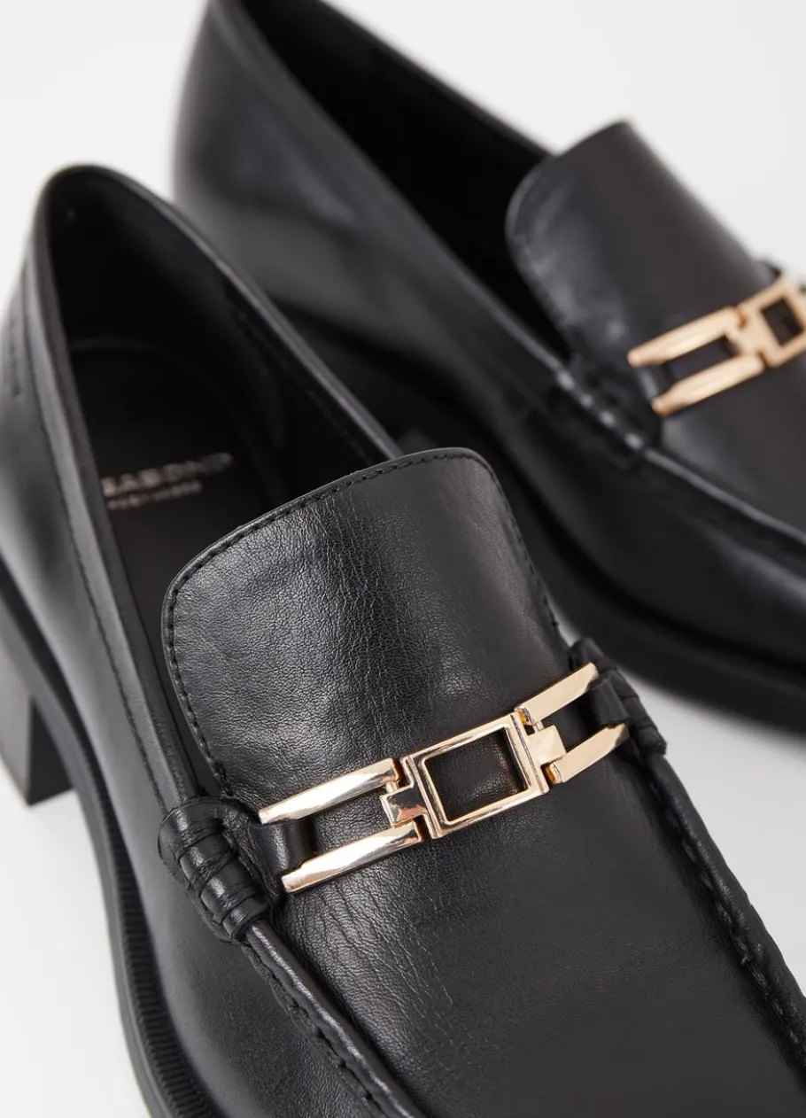 Kengät<Vagabond Blanca Loafer Musta Nahka