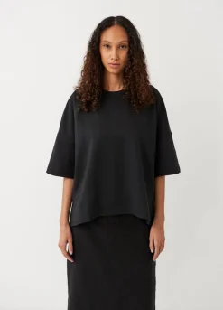 T-Paidat<Vagabond Boxy T-Shirt Musta Tekstiili