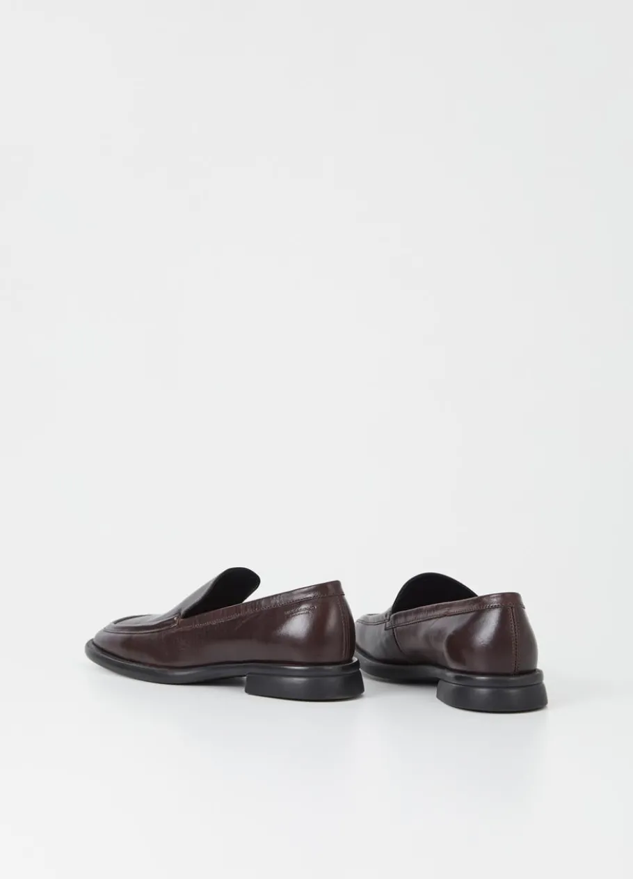 Kengät<Vagabond Brittie Loafer Tummanruskea Nahka
