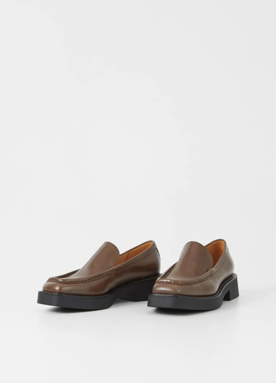 Kengät<Vagabond Carmen Loafer Ruskea Nahka