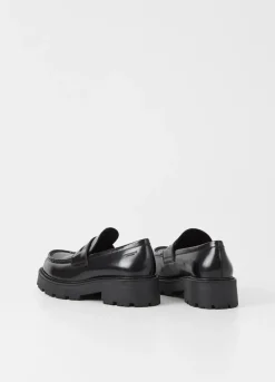 Kengät<Vagabond Cosmo 2.0 Loafer Musta Kiillotettu Nahka