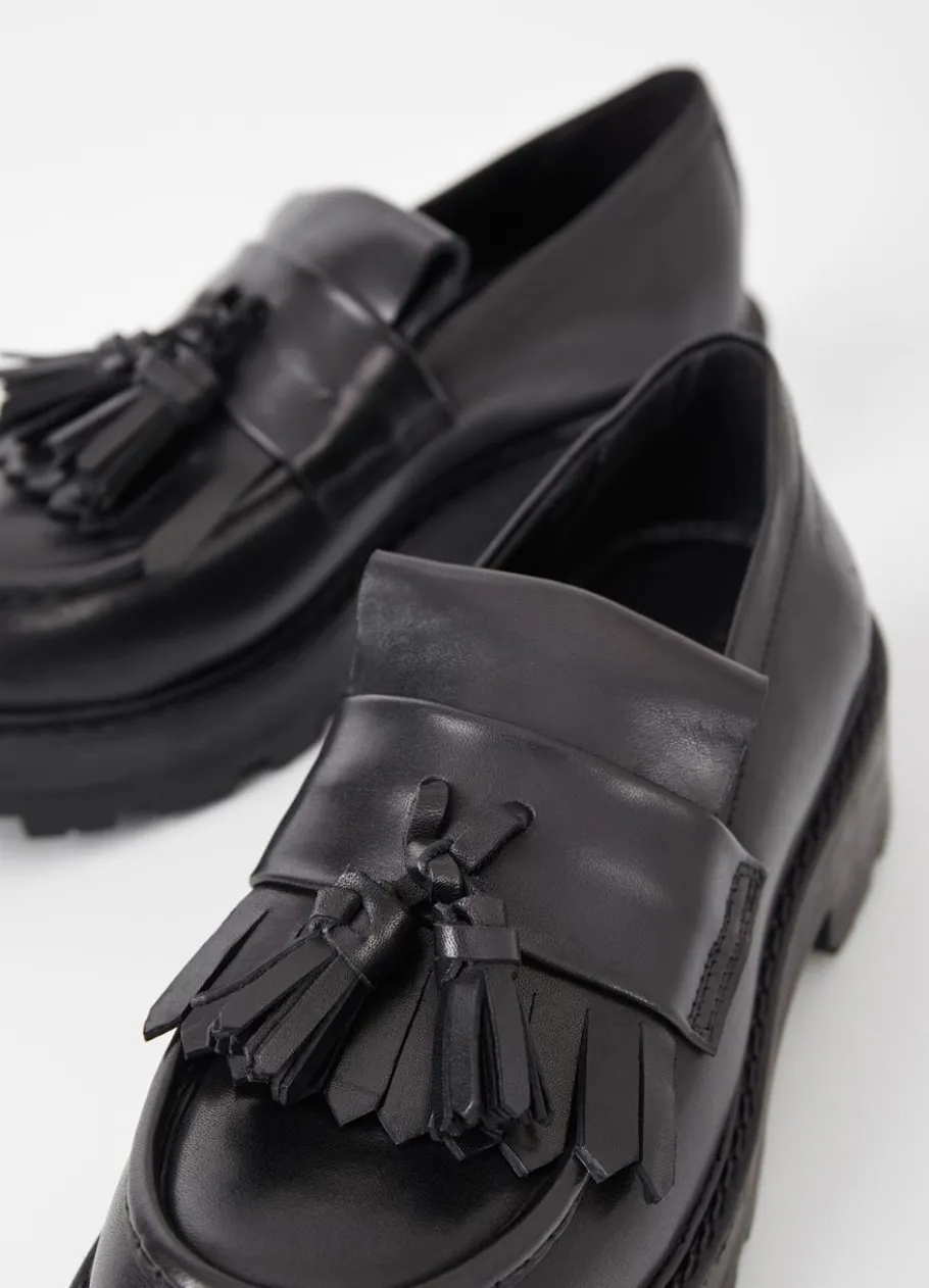 Kengät<Vagabond Cosmo 2.0 Loafer Musta Nahka