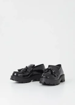 Kengät<Vagabond Cosmo 2.0 Loafer Musta Kiillotettu Nahka
