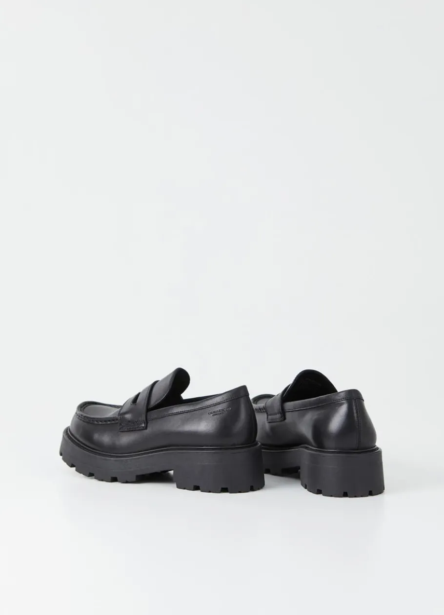 Kengät<Vagabond Cosmo 2.0 Loafer Musta Nahka