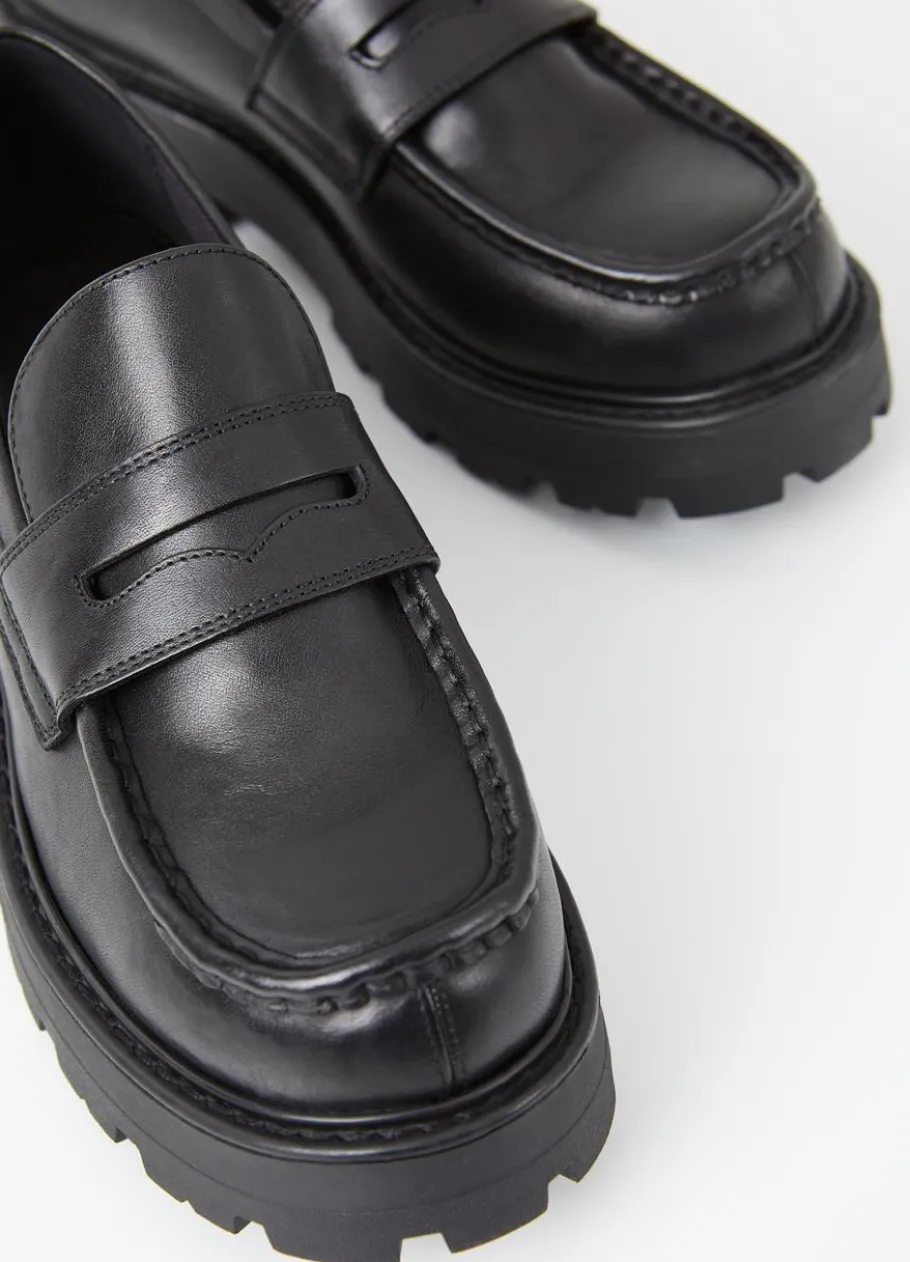 Kengät<Vagabond Cosmo 2.0 Loafer Musta Nahka