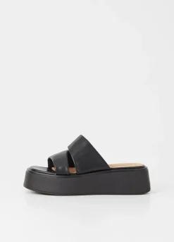 Sandaalit<Vagabond Courtney Sandaalit Musta Tekonahka
