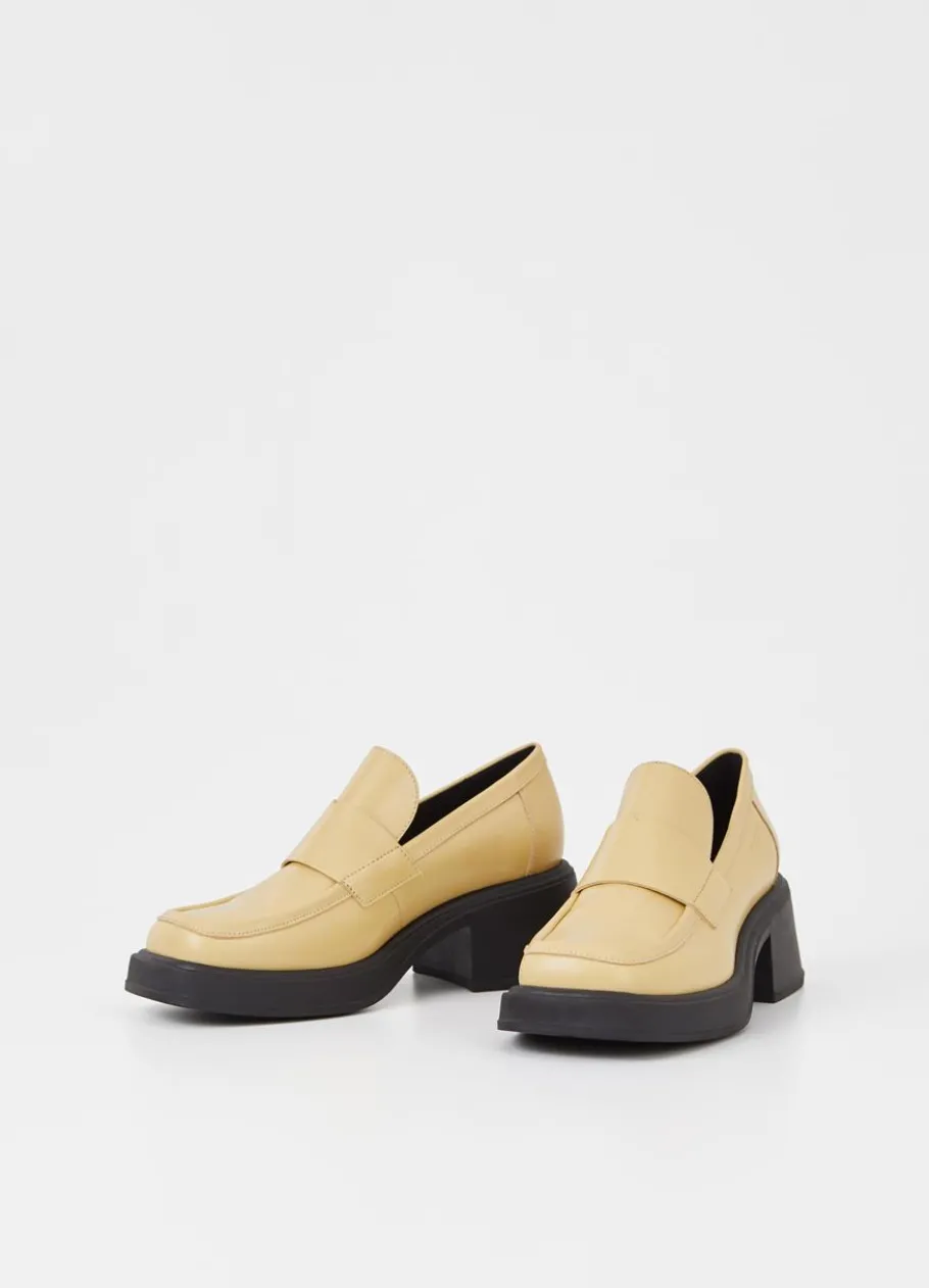 Kengät<Vagabond Dorah Loafer Keltainen Nahka