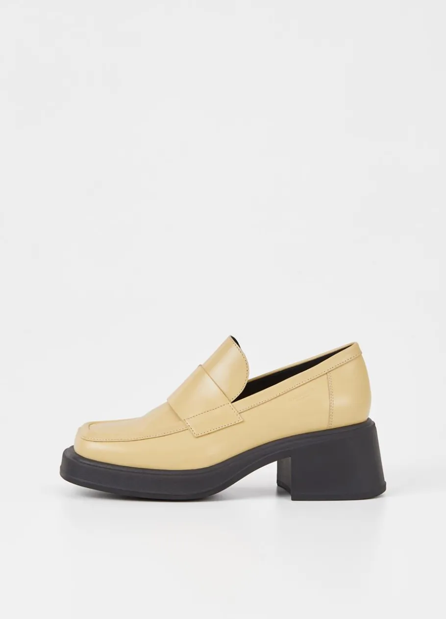 Kengät<Vagabond Dorah Loafer Keltainen Nahka