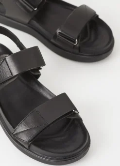 Sandaalit<Vagabond Erin Sandaalit Musta Nahka