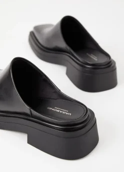 Mules<Vagabond Eyra Pistokkaat Musta Nahka