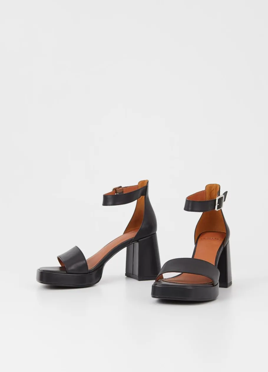 Sandaalit<Vagabond Fiona Sandaalit Musta Nahka