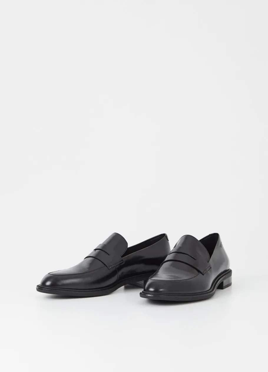 Kengät<Vagabond Frances 2.0 Loafer Musta Kiillotettu Nahka