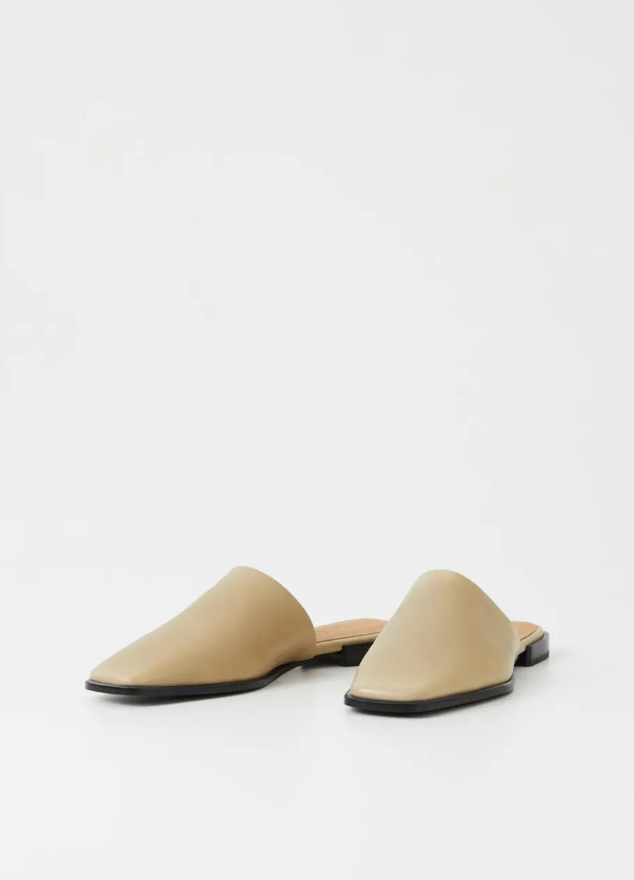 Mules<Vagabond Gina Pistokkaat Beige Nahka