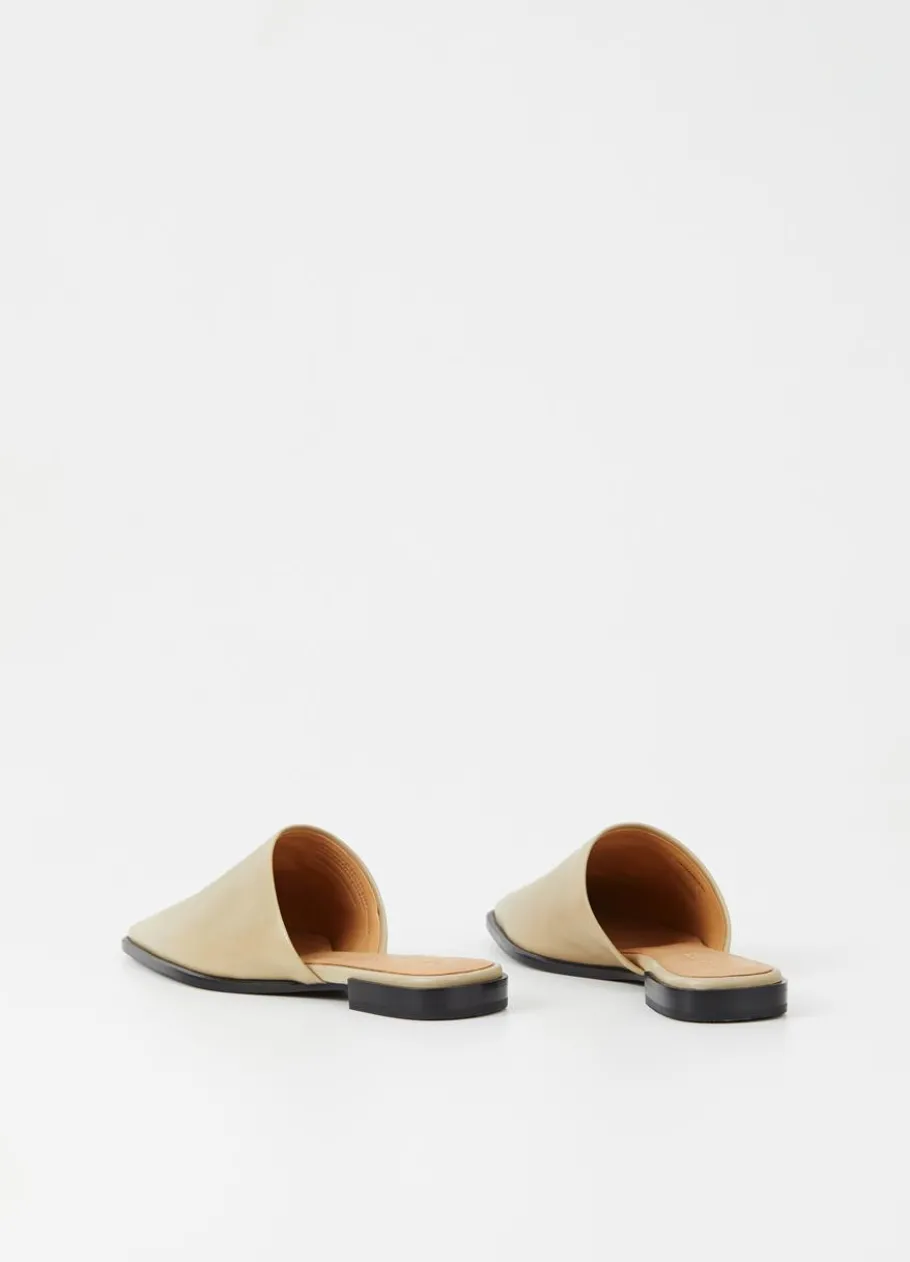 Mules<Vagabond Gina Pistokkaat Beige Nahka