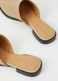 Mules<Vagabond Gina Pistokkaat Beige Nahka