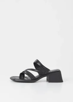 Sandaalit<Vagabond Ines Sandaalit Musta Nahka