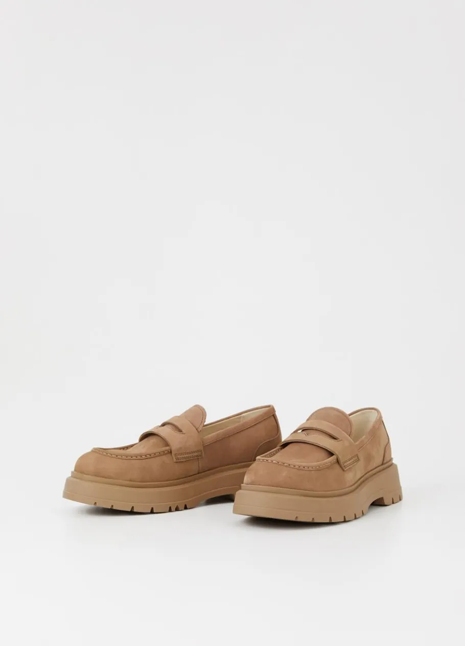 Loaferit<Vagabond Jeff Loafer Beige Nupukki