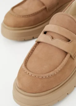 Loaferit<Vagabond Jeff Loafer Beige Nupukki