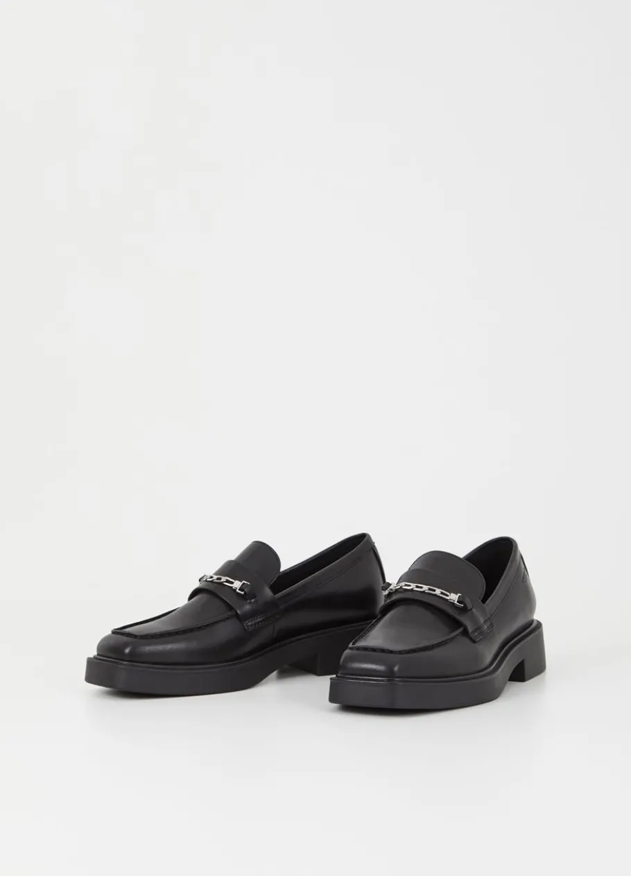 Kengät<Vagabond Jillian Loafer Musta Nahka
