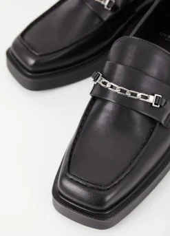Kengät<Vagabond Jillian Loafer Musta Nahka