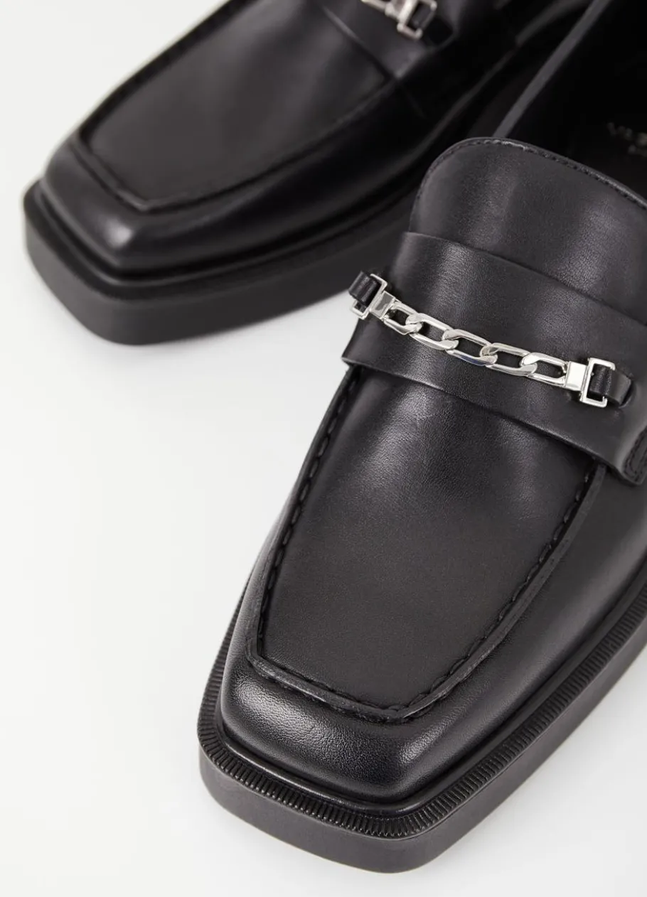 Kengät<Vagabond Jillian Loafer Musta Nahka