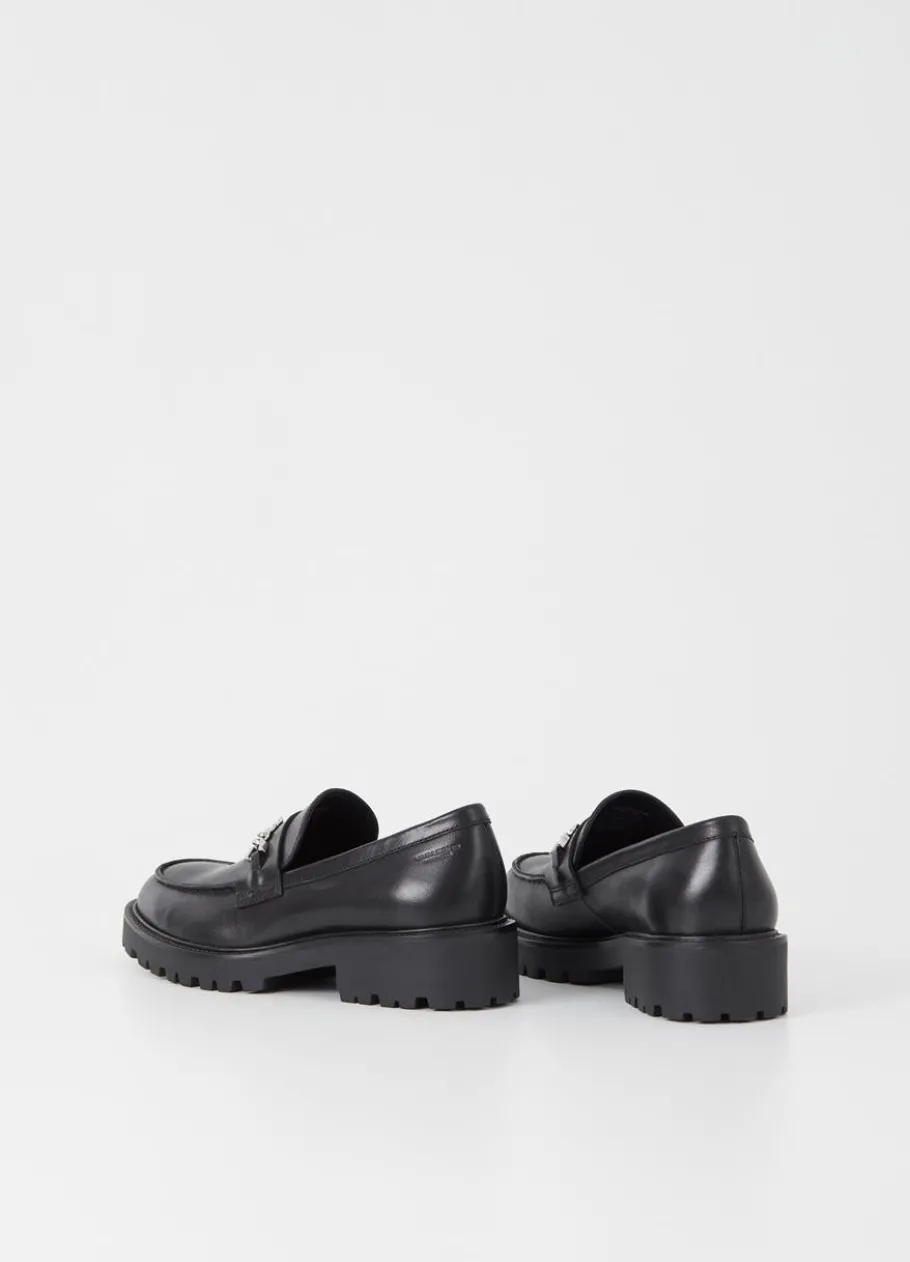 Kengät<Vagabond Kenova Loafer Musta Nahka