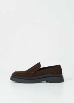 Juhlakengät<Vagabond Mike Loafer Tummanruskea Mokka