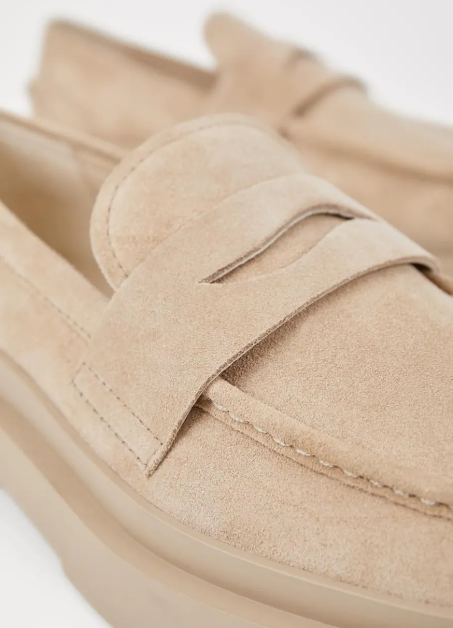 Juhlakengät<Vagabond Mike Loafer Beige Mokka