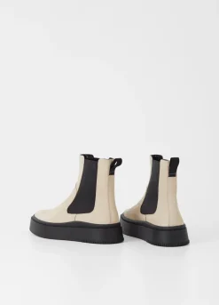 Saappaat<Vagabond Stacy Saapppaat Beige Nupukki
