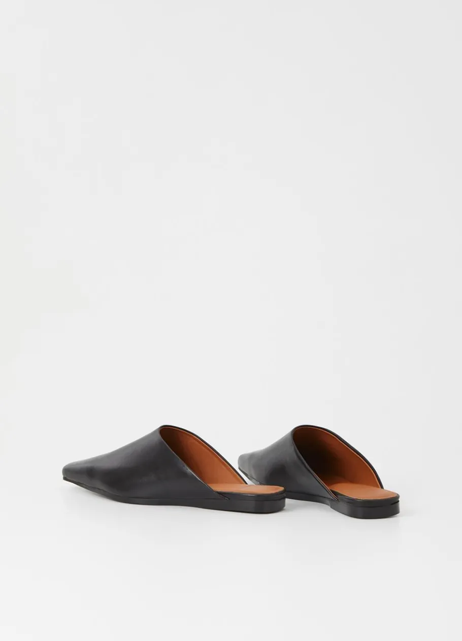 Mules<Vagabond Wioletta Pistokkaat Musta Nahka